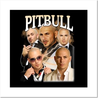 Retro Pitbull Mr World Posters and Art